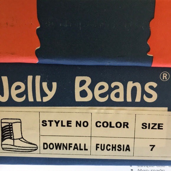 Jelly Beans Downfall Fuchsia Toddler Boot - Picture 8 of 8